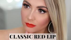 How to Classic Red Lip Makeup