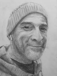 In my other life I am an artist. Anyone recognise this chap?