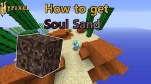 Hope this helps some people. How To Get Sand And Soul Sand In Hypixel Skyblock Youtube