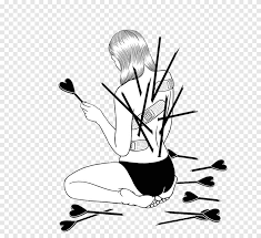 Kalo ada yang menghina jadikan hinaan tersebut untuk menyemangati mu. Menggambar Ilustrasi Sketsa Grafik Anime Tertekan Tangan Orang Lain Png Pngegg