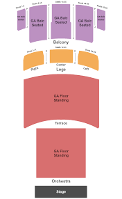 Fox Theater Seating Chart Gallery Of Chart 2019