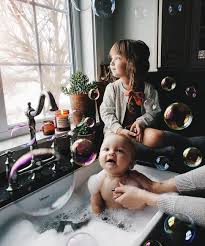 When you suspect that your baby has a fever, take your baby's temperature with a thermometer. Baby Mabble On Instagram Bubble Baths Credit To Ktnewms How To Buy Tap The Link In Our Profile Like2ha Baby Photoshoot Baby Photography Baby Photos