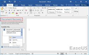 Display the version you want, then do one of the following: 5 Ways To Recover Unsaved Deleted Word Document Windows 10 Easeus