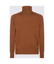 Malo Brown Wool Knitwear