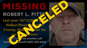UPDATE: The Walker County Sheriff's Office says Robert L. Pitts has been  located and returned home safe.