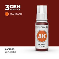 AK-Interactive: (3rd Gen) Acrylic - Wine Red (17ml)