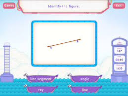 Identify Lines Rays And Line Segments Practice With Fun Math Worksheet