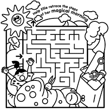 Maybe you would like to learn more about one of these? Ellie Magical Morning Maze Coloring Page Crayola Com
