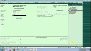 Tally How To Create New Company In Tally Erp 9 Software Company Creat Company Create Software
