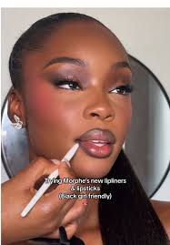 Nuevos Lipliners y Labiales de Morphe para Mujeres Negras