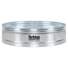 A drain plug and bung are included as standard. Galvanized Round Stock Tanks Behlen Country
