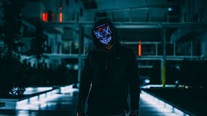 Use images for your pc, laptop or phone. 1920x1080 Neon Mask Wallpapers Top Free 1920x1080 Neon Mask Backgrounds Wallpaperaccess