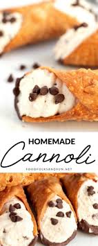 Making Fresh Homemade Cannoli Cream Is Easier Than You Think You Ll Be Filling Shells In No Time Wi Cannoli Recipe Easy Italian Cannoli Recipes Cannoli Cream