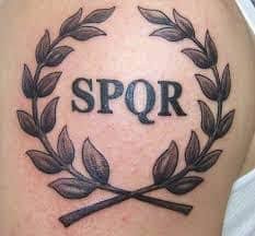 Let's have a look at the top 15 different types of roman numeral tattoo designs which can be depicted by you. What Does Spqr Tattoo Mean Represent Symbolism