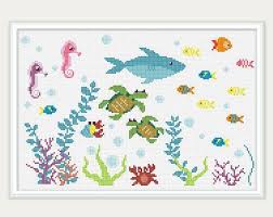Check spelling or type a new query. Sea Cross Stitch Pattern Cross Stitch Baby Fish Etsy Baby Cross Stitch Patterns Cross Stitch Sea Cross Stitch