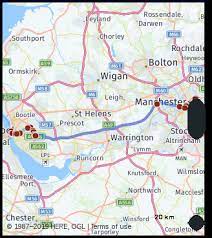 Navigate liverpool map, liverpool country map, satellite images of liverpool, liverpool largest cities, towns maps, political map of liverpool, driving directions, physical, atlas and traffic maps. What Is The Drive Distance From Manchester Greater Great Britain To Liverpool Merseyside Great Britain Google Maps Mileage Driving Directions Flying Distance Fuel Cost Midpoint Route And Journey Times Mi