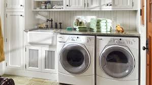 If a generous space is not a problem for you then you can create a laundry room with french country style in your basement. Read This Before You Redo Your Laundry Room This Old House
