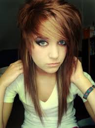 Emo hairstyles are typically characterized by teased hair, straight bangs that cover half the face, and bold colors. Emo Hairstyles For Girls Latest Popular Emo Girls Haircuts Pictures Pretty Designs Medium Hair Styles Scene Haircuts Long Hair Girl