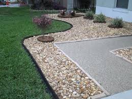 Shop landscape edging and a variety of lawn & garden products online at lowes.com. Ecoborder 4 Ft Black Rubber Landscape Edging 6 Pack Ecobrd Blk 6pk The Home Backyard Landscaping Large Backyard Landscaping Front Yard Landscaping Design