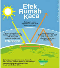 Singkatnya, ini adalah proses alami yang menghangatkan permukaan bumi. Buatlah Bagan Proses Terjadinya Efek Rumah Kaca Berupa Gambar Brainly Co Id