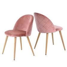 Shop with afterpay on eligible items. Carson Carrington Saigs Velvet Diamond Dining Chair Set Of 2 Pink Moderne Stuhle Polsterstuhl Esszimmerstuhle