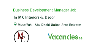 Business Development Manager Business Development Job Opening Management