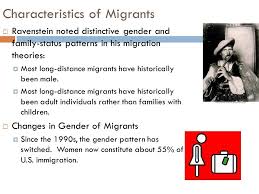Characteristics Of Migrants Ap Human Geography Human Geography Human Migration