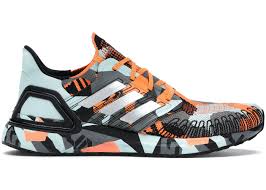 In recent years, its popularity has shifted to more of the lifestyle sneaker realm, as brands like asics, brooks, hoka and nike push out their own top variants of the perfect running shoe. Adidas Ultra Boost 20 Camo Orange Frost Fv8359