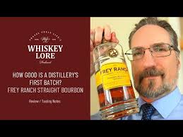 🥃 HOW GOOD IS A DISTILLERY'S FIRST BATCH? // Tasting: Frey Ranch Straight  Bourbon Whiskey Batch 1