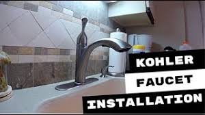 *industry standard is based on asme a112.18.1 of 500,000 cycles. Kohler Mistos Kitchen Faucet Installation Youtube