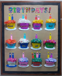 Birthdays Board Idea For Classes Preschool Birthday Board