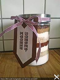 Die hübschen gläser zum verschenken, in denen backmischung für leckereien wie kuchen, kekse oder auch brot sind. Pin Auf Kuchen