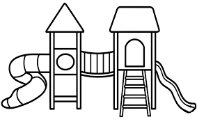 Print this coloring page and color with me by visiting. Fun Playground Coloring Page For Ages 3 12 This Page Was Created To Be Your Child S Gateway To Peaceful And Ca Coloring Books Toddler Drawing Coloring Pages