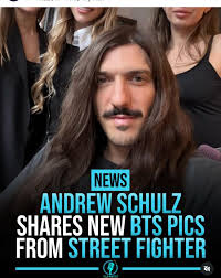 NEWS ANDREW SCHULZ SHARES NEW BTS PICS FROM STREET FIGHTER