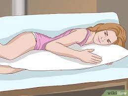 كيفية تحسين وضعية الجسم أثناء النوم صور توضيحية wikihow