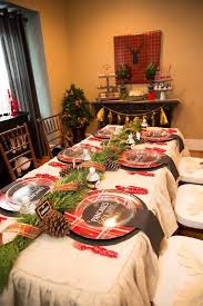 Pancakes And Pajamas Party Set Up Christmas Pajama Party Holiday Party Decorations Kids Christmas Party