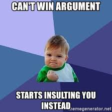 Znalezione obrazy dla zapytania: argument you meme