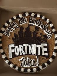 50th Birthday Cookie Cake Ideas Fortnite Cookie Cake Cookie Cake Birthday Cookie Cake Birthday Party Cake