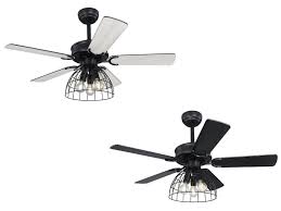Led indoor/outdoor natural iron ceiling fan with light kit with 2,563 reviews and the home decorators collection kensgrove 72 in. Ceiling Fan Sallie Black With Lights And Remote Home Commercial Heaters Ventilation Ceiling Fans Uk