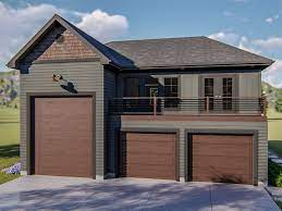 Some included basic living quarters above for the staff who handled the horses. Garage Apartment Plans Rv Garage Apartment Plan 050g 0095 At Www Thegarageplanshop Com