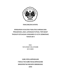 Oleh dosen pendidikan 3 diposting pada 22/04/2021. Doc Rancangan Skripsi Futsal Fata Ready Fiddiin Academia Edu