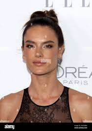 Alessandra Ambrosio attending the 'ELLE Women in Hollywood Awards' in Los  Angeles Stock Photo