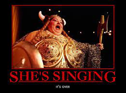 Maybe you would like to learn more about one of these? Fat Lady Sings Pondering The Classroom