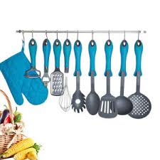 A stainless steel set of utensils can add a sleek, modern air to your kitchen. China Heat Resistant Nylon Colorful Kitchen Utensils Nylon Cooking Utensils Set China Nylon Cooking Utensils Set And Nylon Kitchen Tools Price