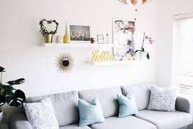 How To Style The Ikea Lack Shelves Your Beauty Ikea Lack Shelves Living Room Shelves Shelves Above Couch