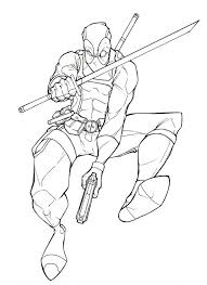 Cool Deadpool Coloring Pages Deadpool Coloring Pages Deadpool Avengers Coloring Pages Avengers Coloring Superhero Coloring