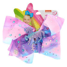 Joelle joanie jojo siwa (born may 19, 2003) is an american dancer, singer, actress, and youtube personality. Jojo Siwa Large Unicorn On Fleek Signature Hair Bow Purple Claire S