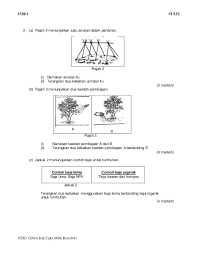 Tuliskan nama dan tingkatan pada muka hadapan kertas jawapan yang anda serahkan. Kertas 2 Sains Pertanian Tingkatan 4