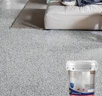 Decorative Color Sand Epoxy Paint â€“ Non- Textured Coating, High Gloss  Water-Based for Floors, Countertops & Tiles, Durable Indoor/Outdoor,Sesame  ...