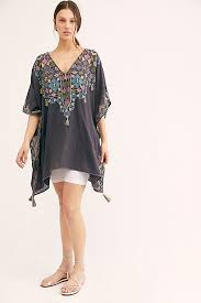 Inari Embroidered Short Kaftan Kaftan Pattern Embroidered Shorts Kaftan